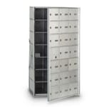 View Front Loading 20-Door Horizontal Mailbox